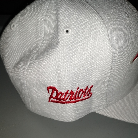 New England Patriots white hat adjustable new without tags - Picture 4 of 5